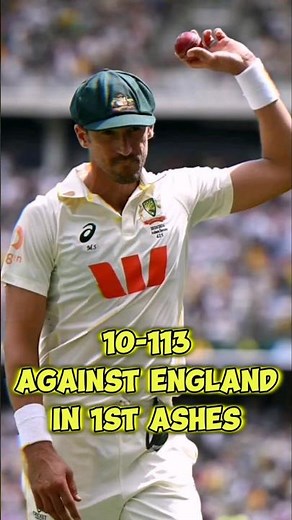 Mitchell Starc Creates History! 🤯 First Aussie Seamer With 10 Wickets in Ashes After 35 Years! 🔥🇦🇺