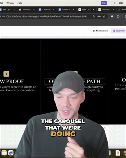 AI Carousels: Path to Instagram Success (3 Easy Steps!) #shorts