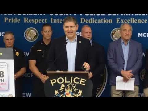 MCDOT Vision Zero Press Conference