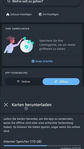Offline navigation 🗺️🚗 Entire countries for free with HERE WeGo
