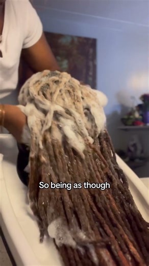 Deep cleaning your locs #deepcleaninglocs #inclusivebeauty #naturalhairstylist #philadelphialocs