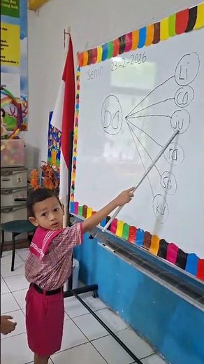 😍 GEMES! Anak PAUD Ini Lancar Baca Suku Kata! 📖✨Belajar sambil bermain, seru dan penuh semangat! 🌈📖