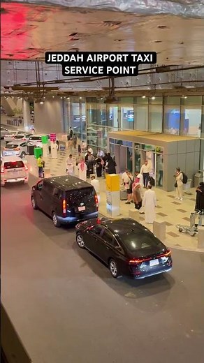 JEDDAH AIRPORT TAXI SERVICE POINT | SAUDI ARABIA 🇸🇦 #shortvideo #jeddahairport #saudiarabia