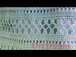 Crochet Lace Blanket/Scarf stitch