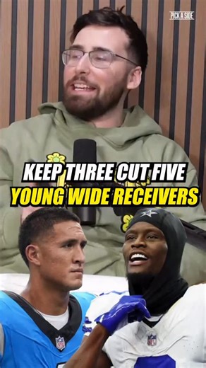 Pick a Side Podcast on Instagram: "K3C5: Wide Receivers 25 and Under"