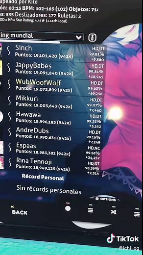 Respuesta a @_.puga_ Para mi esta es la mejor configuración de Osu! #osu #osugame #parati #juegoderitmo #rythmgame