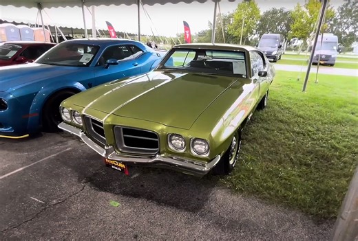 Not a GTO: 1971 Pontiac T-37 Packs Big Muscle Under Tropical Lime Skin