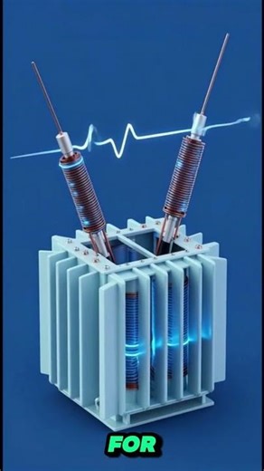 Why is AC Used for Power Transmission instead of DC? #PowerTransmission #science #youtubeshorts