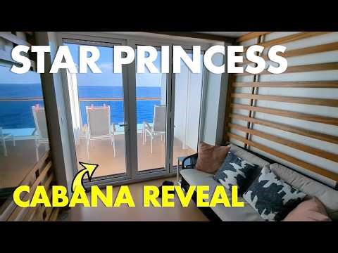 Star Princess Cabana Mini‑Suite Tour | Full Cabin Walkthrough (No Upgrade Needed!) Cabin 10509