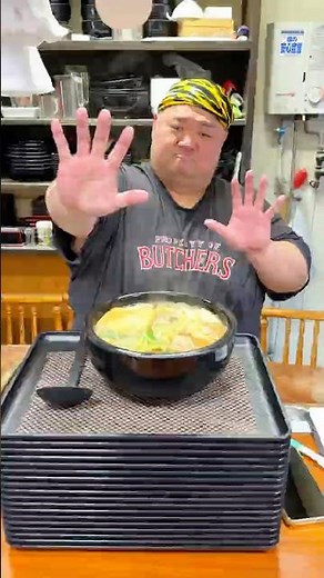 [Gunma] The 230kg "God of Udon" makes a huge serving of udon that's too crazy