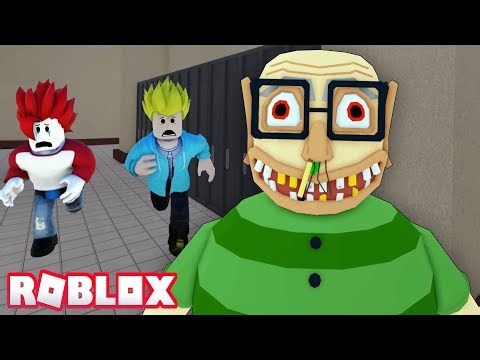 ESCAPE BIO TEACHER In Roblox 🟢🟢 Khaleel and Motu Gameplay