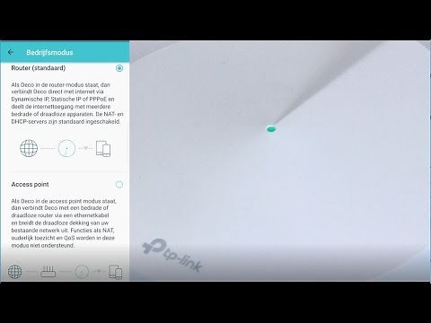 Een TP-Link Deco in Access Point Modus zetten
