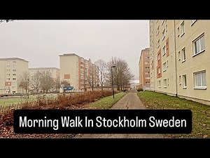 Morning Walk In Stockholm Sweden