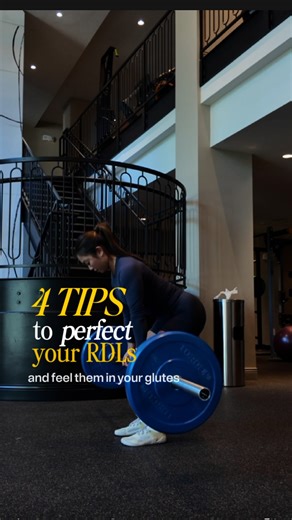 LEVEL UP YOUR HIP HINGE I used to never feel RDLs in the right place… and after form-checking so many clients lately, I realized a lot of people feel the same way. So let’s fix that! Save 🔖 and share 💌 with someone who needs this 🔗 in b!o for 1:1 online coaching #strengthtrainingtips #hiphinge #formtips | just.jueit