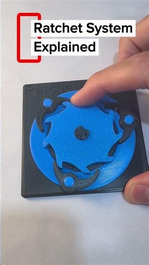 How a Ratchet Mechanism Works! ⚙️ 3D Printed Engineering Explained