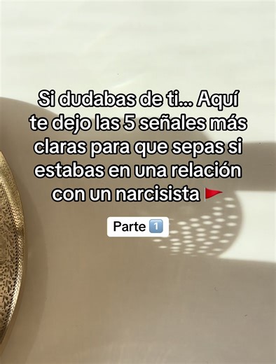 🚩1. Siempre dudabas de ti -Antes confiabas en tu criterio. Con él, te sentías confundida y culpable sin saber por qué. 🚩2. Te hacía sentir “demasiado” Demasiado sensible, intensa, exigente… pero nunca lo suficiente para irte. 🚩3. Pedir lo básico parecía molestarle Respeto, atención, coherencia… todo era “drama” según él. 🚩4. Se hacía la víctima cuando lo confrontabas Terminabas pidiendo perdón por algo que él había hecho. 🚩5. Te aislaste sin darte cuenta Amistades, familia, hobbies… todo se