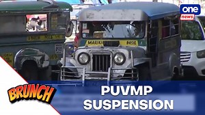 Senators seek suspension of PUV modernization program #Brunch | At least 22 senators have signed the resolution calling for the temporary suspension of the Public Utility Vehicle Modernization Program. | ONE News