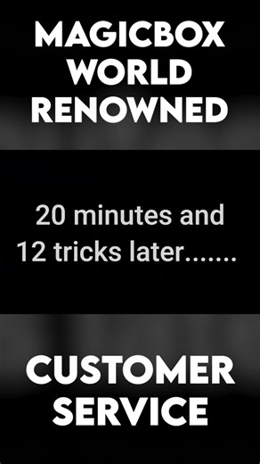 Worlds best customer service - Magicbox 🪄 #MagicboxNewcastle #MagicShop #Magic #MagicTrick #Retailer #Magician