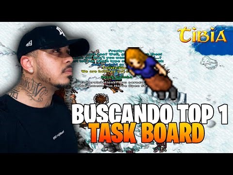 Buscando Top 1 do Task Board de DRACOBRA !service - Tibia Global - DRACOBRA #tibiaglobal #tibia