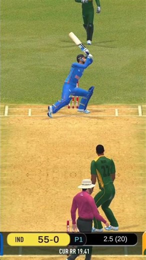 That's a weird shot by Abhishek for Boundary 🔥 #shorts