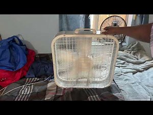 B20200 Lasko box fan w/ Startup Sound