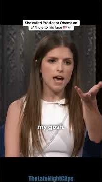 Anna Kendrick's Story, SUBSCRIBE!! 📖 #annakendrick #barackobama #shorts