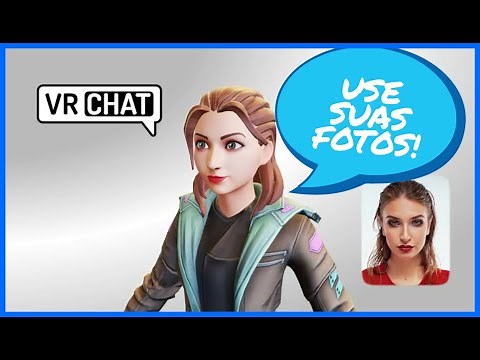 COMO CRIAR SEU AVATAR VRCHAT RAPIDO E FACIL USANDO UMA FOTO! +DICAS!