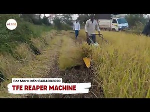 TFE POWER REAPER – Fastest Crop Cutting Machine for Farmers 🚜🌾
