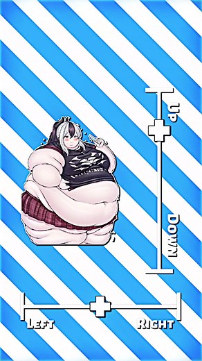 Anime Fat Girl Weight Gain Animation Compilation