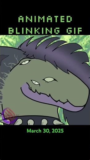 Animated Blinking GIF from a year ago!