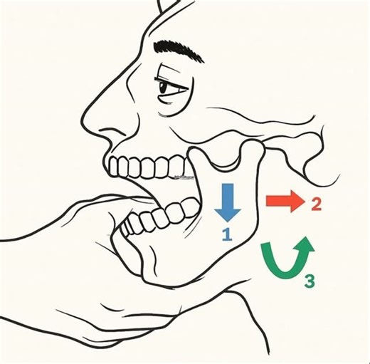Dental Speak | TMJ dislocation reduction: When a patient has a TMJ dislocation, the lower jaw slips forward and gets stuck in front of the articular... | Instagram