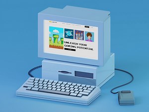 Game Shop Landing Page