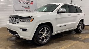 Check out this 2019 Jeep Grand Cherokee Overland 4X4 in Bright White...