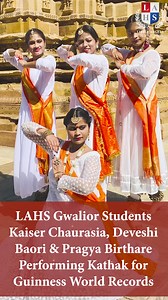 9.9K views · 150 reactions | LAHS Gwalior students set GUINNESS WORLD...