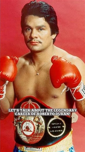 The Legendary Career of Roberto Duran #shorts #boxing