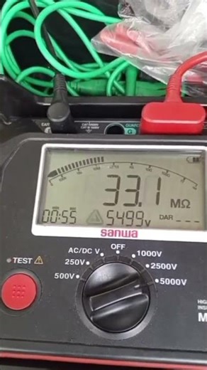 Test Meger Kabel 5000V 💪🤗