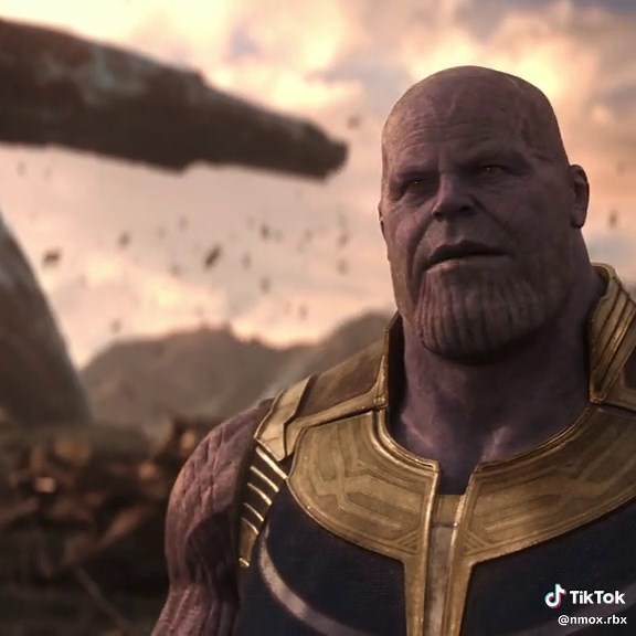 thanos scene #marvel #avengersinfinitywar #thanos #movieclips #fyp #foryoupage
