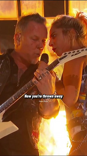 Lady Gaga and Metallica Grammys 2017 Rehearsal: Moth into Flame