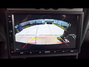 How to Install Backup Camera and Double Din Head unit to a Subaru Baja