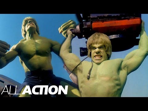 The Incredible Hulk Car Chase | The Incredible Hulk | All Action