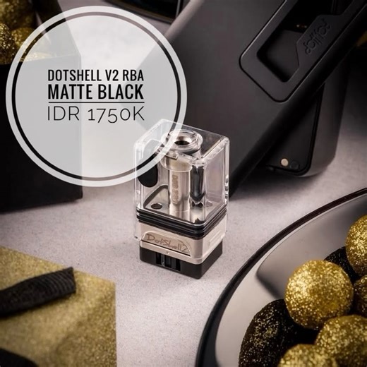 VAPEHOLIC PURWOSARI | READY READY !!!! DOTSHELL V2 RBA MATTE BLACK . . By @atmizoo . . Admin Retail : Vapeholic solo : 0896 4972 0757 Vapeholic widuran : 0896... | Instagram