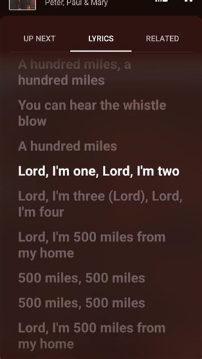 500 Miles Lyrics #lyrics #500miles #500mileslyrics