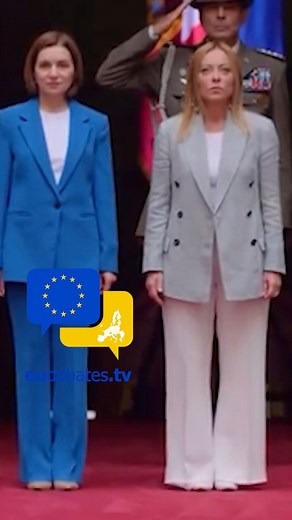 Moldovan Anthem 🇲🇩 🇮🇹 Prime Minister Giorgia Meloni welcomes Moldova’s President in Italy 🎶 Shaping Europe’s Future with the Moldovan Anthem 🇲🇩 🇮🇹 Prime Minister Giorgia Meloni welcomes Moldova’s President at Palazzo Chigi, Italy. A historic meeting filled with symbolism, friendship, and Europe’s shared destiny. ✨A Powerful Moment Between Nations 🤝🇮🇹🇲🇩 At Palazzo Chigi, Italian Prime Minister Giorgia Meloni welcomed the President of the Republic of Moldova for a powerful and emotio