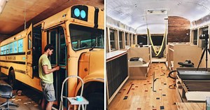 They Turned School Bus Into A Tiny Home And It Looks Nicer Than Some Houses