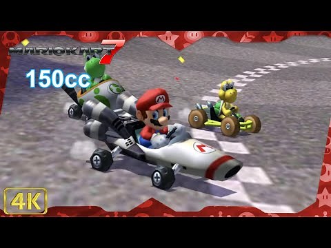 Mario Kart 7 for 3DS ⁴ᴷ Full Playthrough (All Cups 150cc, Mario gameplay)