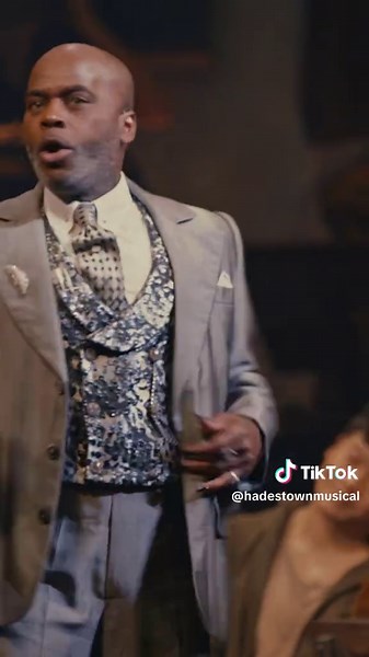 We'd walk the road to hell every day if it meant we got to hear #CedricNeal sing. 🌹 #HadestownUK