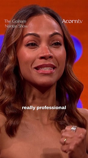 Zoë Saldaña & Her Mother's Heartwarming Moment on The Graham Norton Show