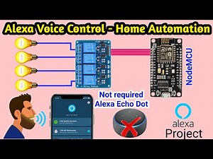 Alexa Voice Controlled Home Automation || NodeMCU 8266 IOT Projects || Arduino IOT Cloud Project