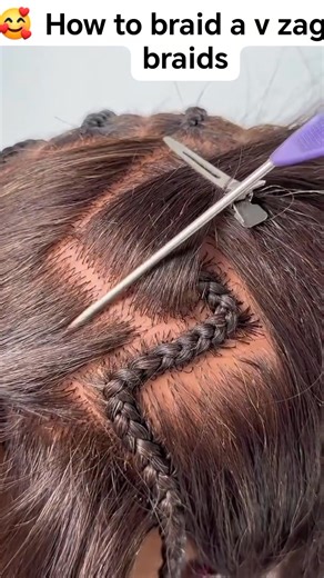 Zig zag tutorial #fblifestyle #engagement | Preco beauty salon