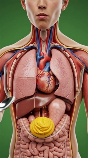 What Happens Inside Your Body After Eating Mango Ice Cream? 🍨 (3D Anatomy Animation)